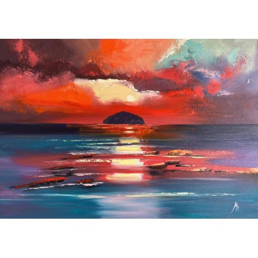 A Flurry of Colour, Ailsa Craig