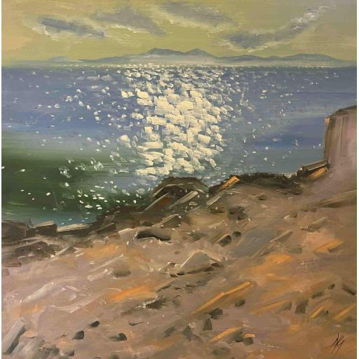 ‘Summer Haze, Arran’.