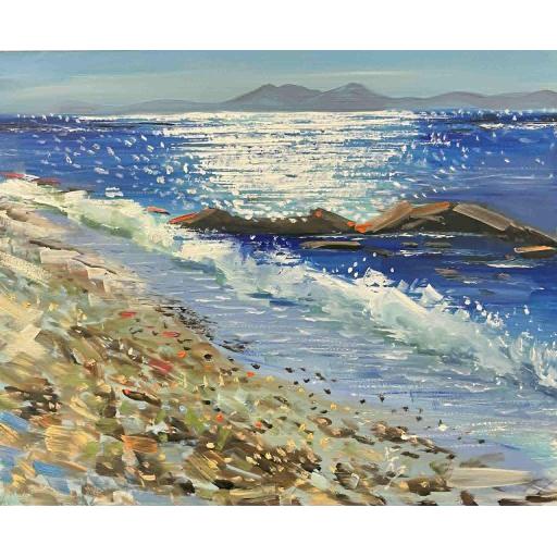 ‘Beach Melody, Arran’.