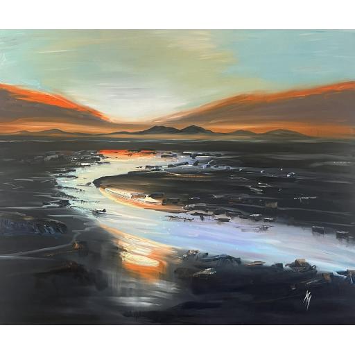 Ember Light Over Arran