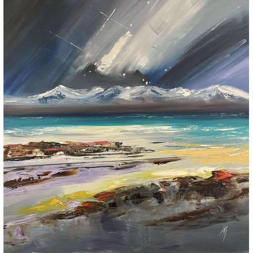 The White Peaks of  Arran