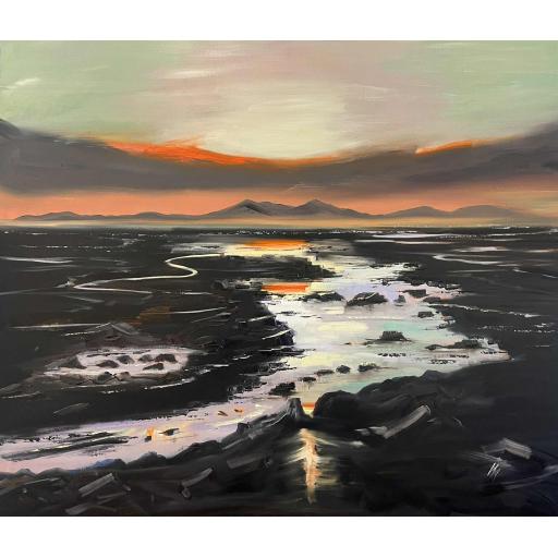 Arran In Retreating Light