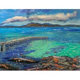 Turquoise Waters, Portencross and Arran .jpg
