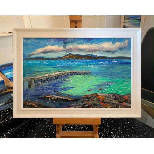 Turquoise Waters, Portencross and Arran in Frame.jpg