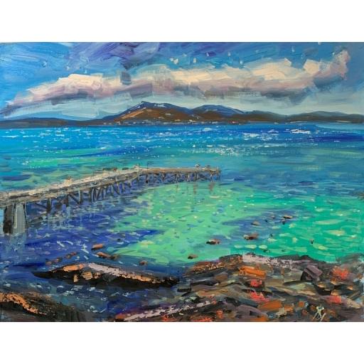 Turquoise Waters, Portencross and Arran