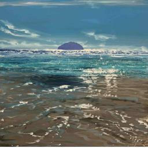 ‘Summer Heat, Ailsa Craig’.