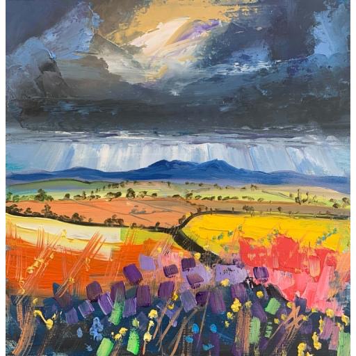 Storm light Over Arran