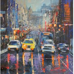 St Vincent Street After the Rain 